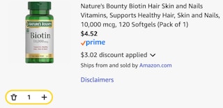 Natures Bounty Biotin