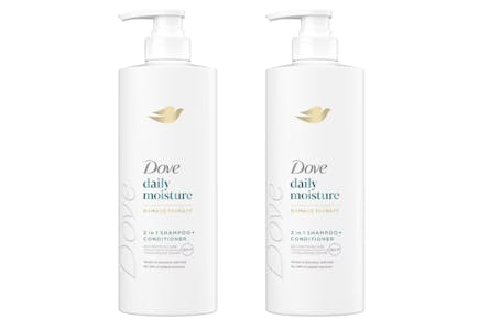 2 Dove Shampoos