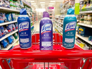 Target Lysol air sanitizer spray