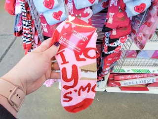 valentine's day socks