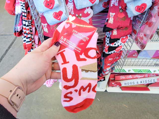 valentine's day socks