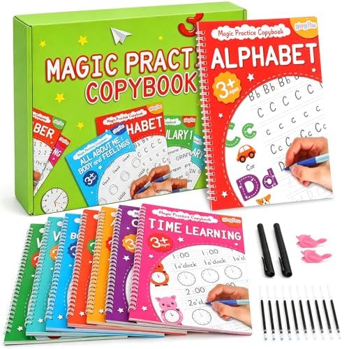 Magic Grooved Writing Practice Books