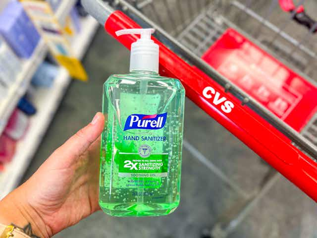 Purell 24-Ounce Hand Sanitizer, Only $2.15 at CVS card image