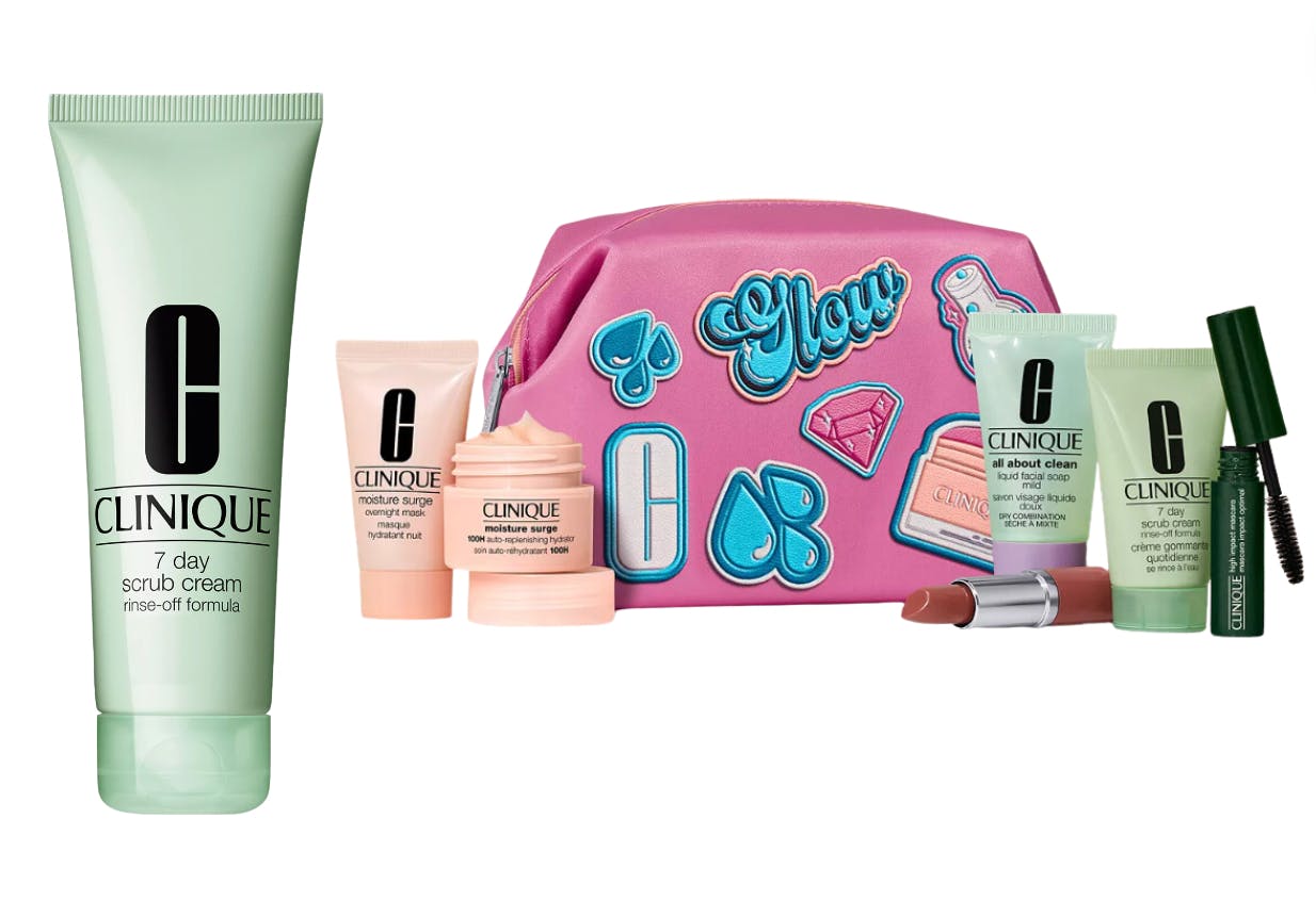 1 Clinique Product + 1 Free Gift Set ($151 Value)