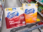 scott paper products in walgreens cart