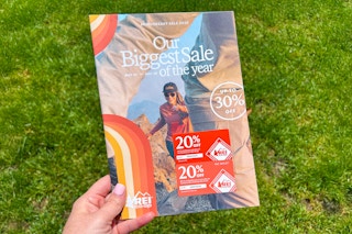 REI Co-op mailer for their anniversary sale 2025