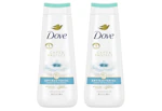2 Dove Antibacterial Body Washes
