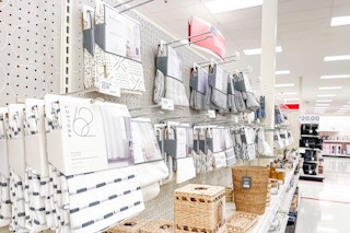 Shower Curtain Isle in Target store
