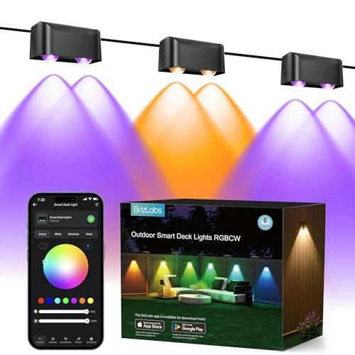 Smart Outdoor Fence Lights