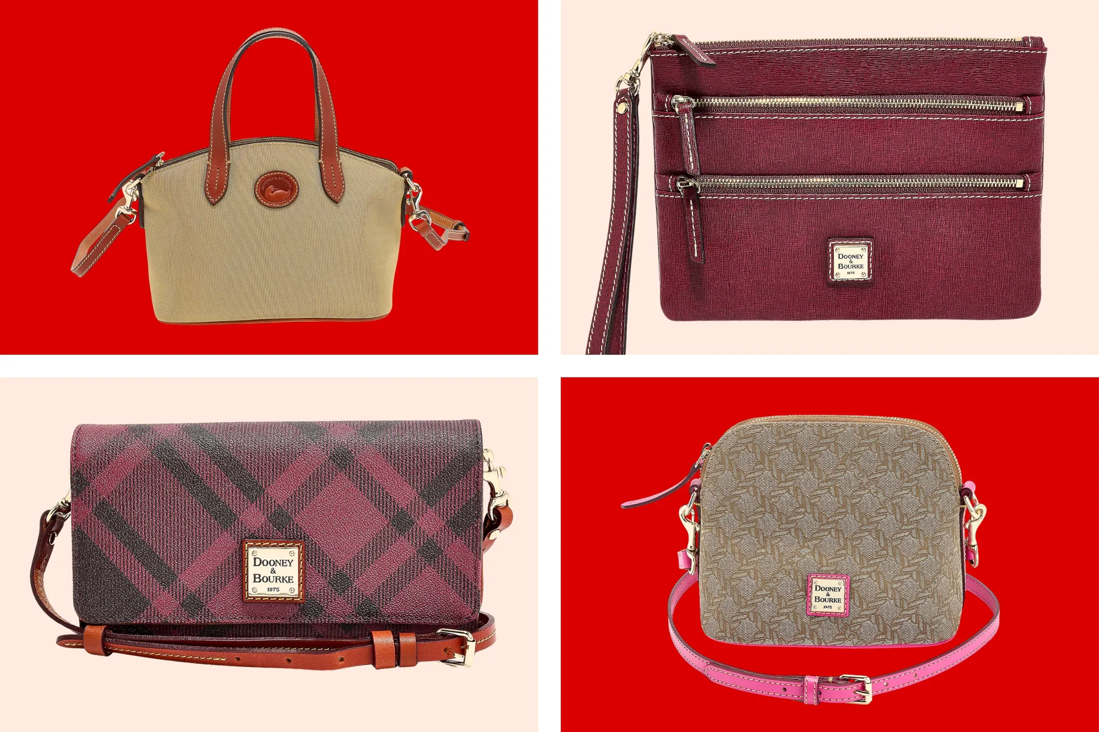 Dooney & Bourke handbag on sale for $39.99 at QVC with free shipping
