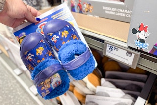 aldi licensed character warm-lined clogs 2