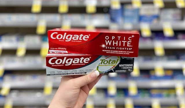 Pick Up Free Colgate Toothpaste at Walgreens This Week card image