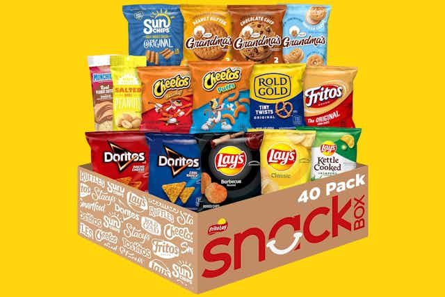 Frito-Lay Classic Snacks 40-Pack, $18.83 on Amazon (#1 Bestseller) card image