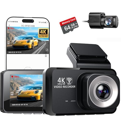 4K Dual Channel Dash Cam
