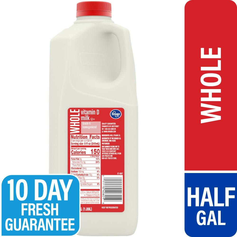 2 Kroger Milk Jugs