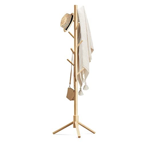 Wooden Coat Rack Stand