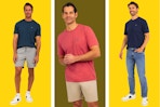 Walmart Chaps men's pocket t-shirts