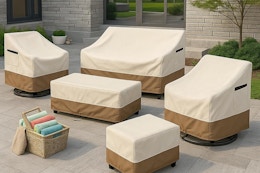 Patio Furniture Covers, Starting at $19.99 on Amazon (Save 50%) card image
