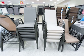 patio chairs sitting on the floor in home & garden at target