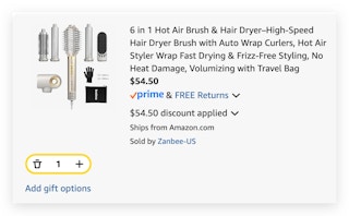 6 in 1 hair dryer