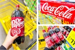 dollar general coca-cola and dr pepper 3-photo collage