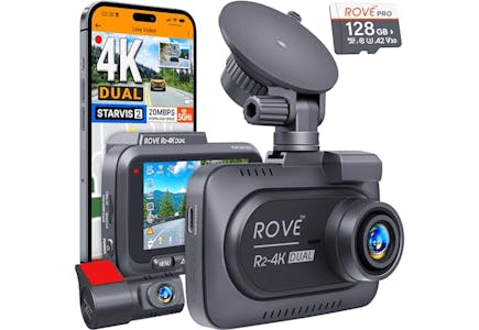 Rove R2-4K Dual Dash Cam