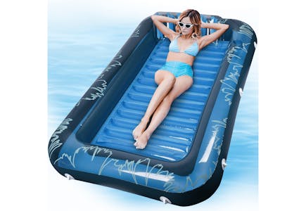 Inflatable Tanning Pool Float