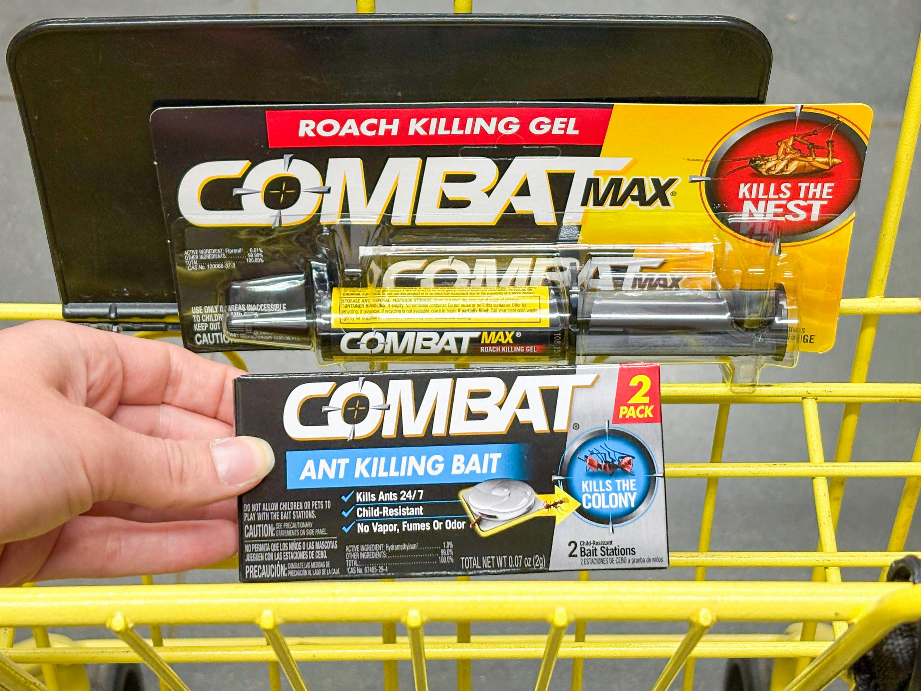 combat products in shopping cart