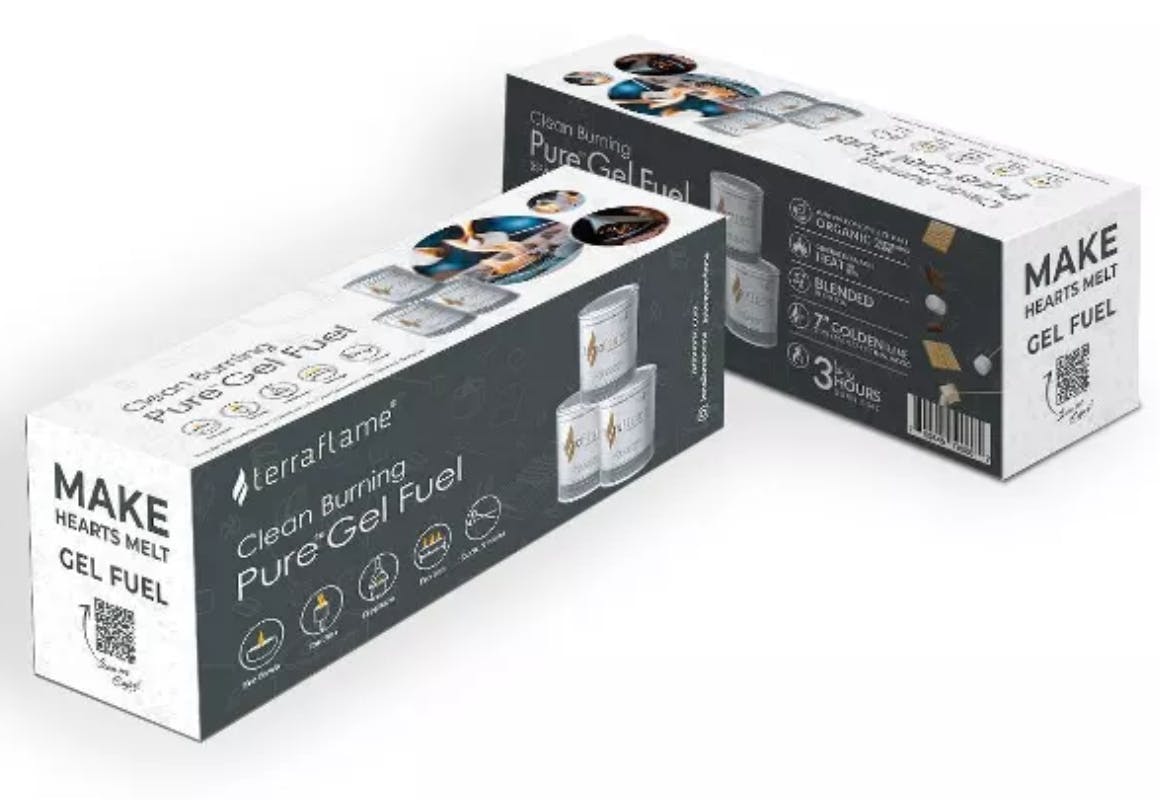 Terra Flame Pure Gel Fuel Set