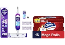 1 Charmin Pack + 1 Swiffer Mop