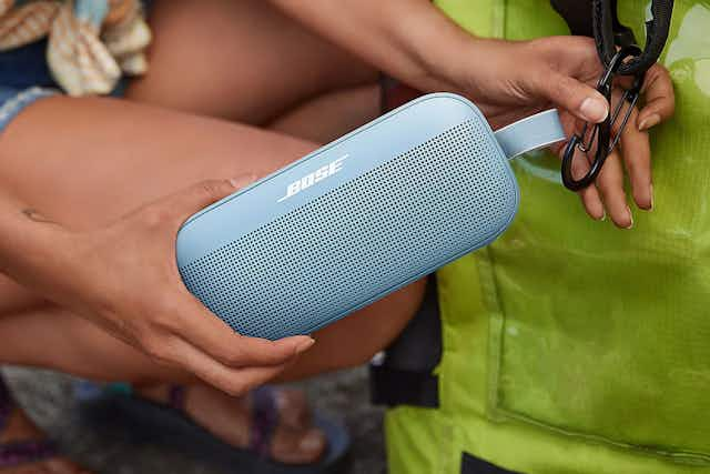 Bose SoundLink Flex Bluetooth Wireless Speaker, $79 at QVC (Reg. $149) card image