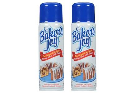2 Baker's Joy Baking Sprays