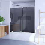 Frameless Sliding Bathtub Door