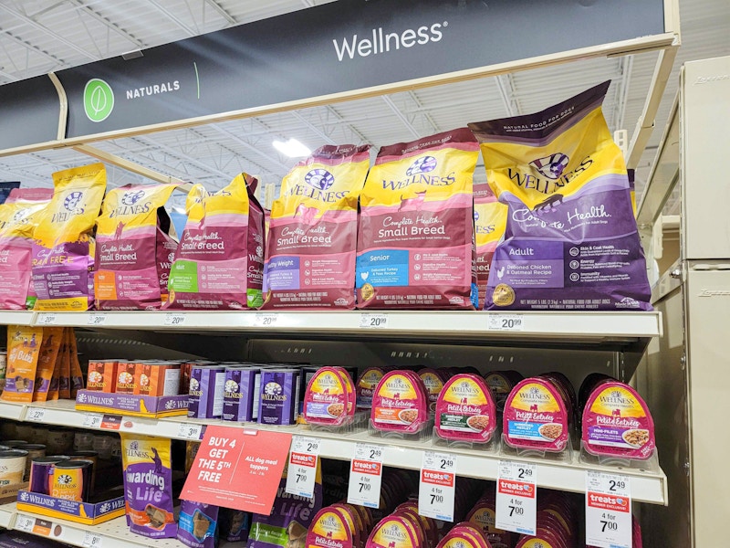 wellness dog food at petsmart
