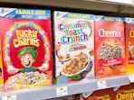 general mills cereals on walgreens shelf