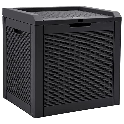 Rattan Deck Storage Box