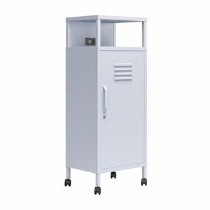 Novogratz Metal Locker Storage Cart