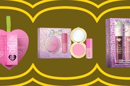 a grid of too faced gift sets
