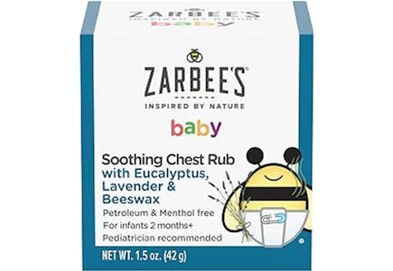 2 Zarbee's Chest Rubs