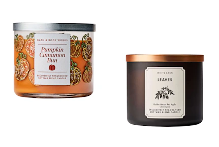 2 Bath & Body Works 3-Wick Candles