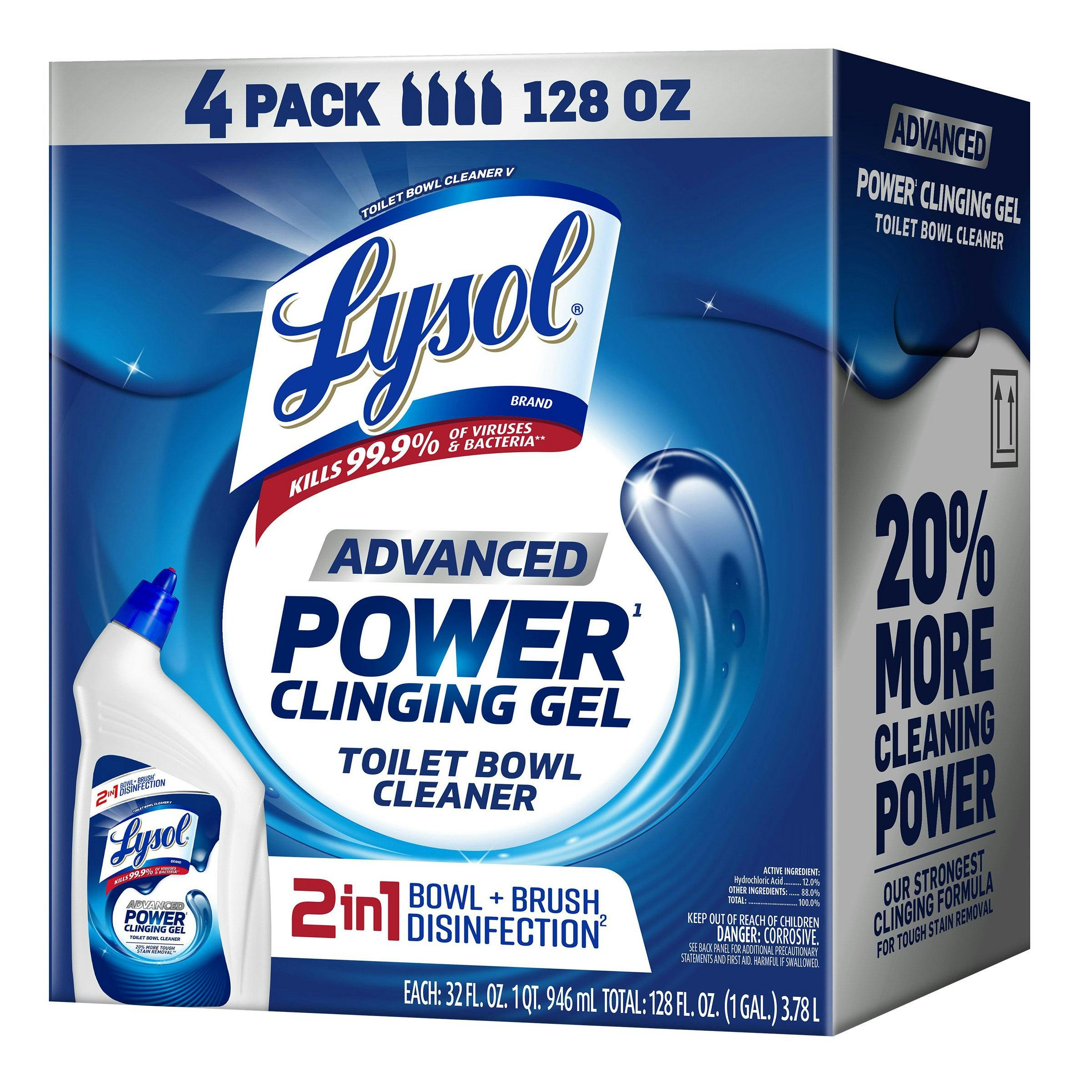 Lysol Toilet Bowl Cleaner 4-Pack