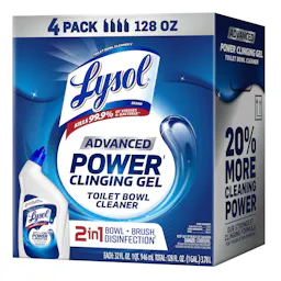 Lysol Toilet Bowl Cleaner 4-Pack