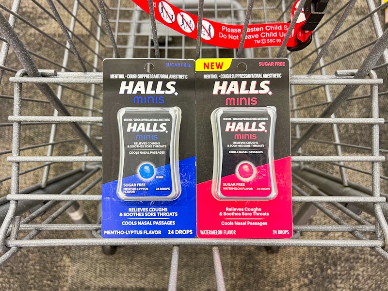 CVS Halls minis cough drops