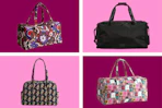 4 Vera Bradley travel bags