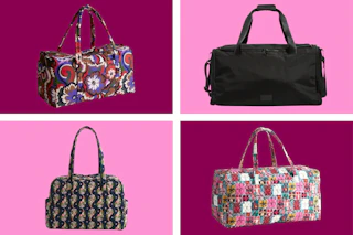 4 Vera Bradley travel bags