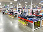 sams club apparel section