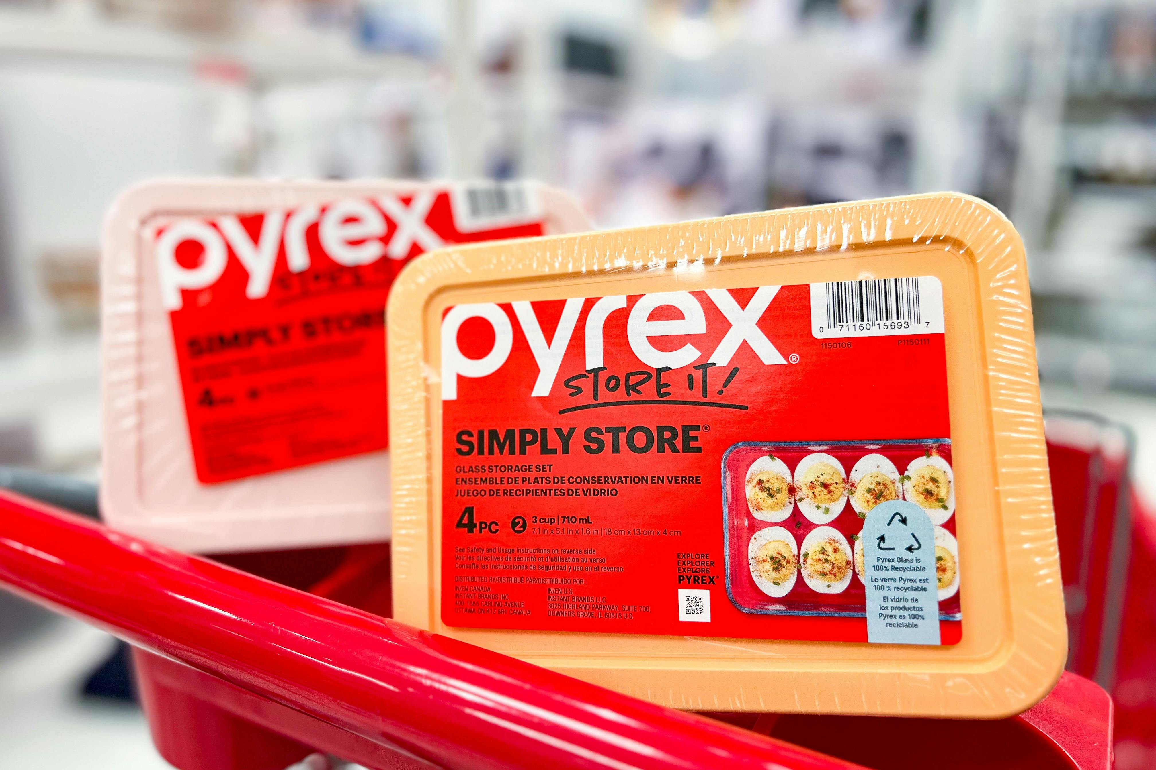 Pyrex Glass Value Pack Storage Sets, Only 8.54 at Target — New Colors