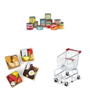 Melissa & Doug Pretend Grocery Set