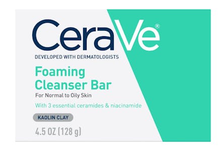 Cerave Foaming Cleanser Bar