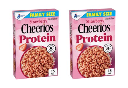 2 Cheerios Protein Cereal Boxes